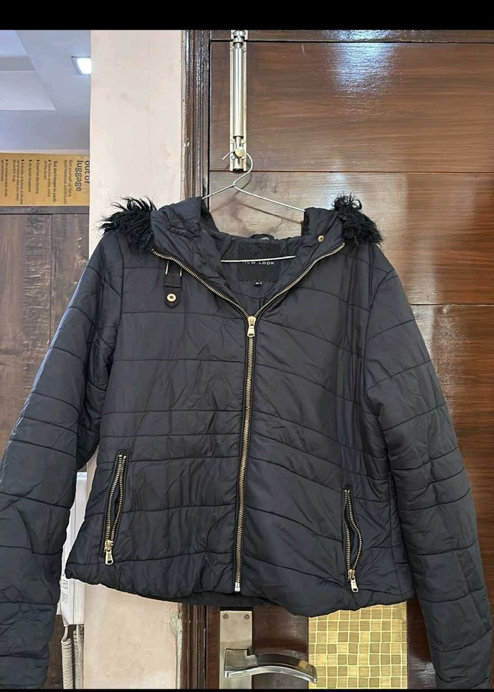 New Look Black Puffer Jacket