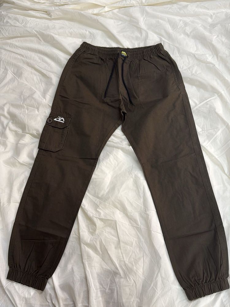 Olive Green Joggers Cum Cargo