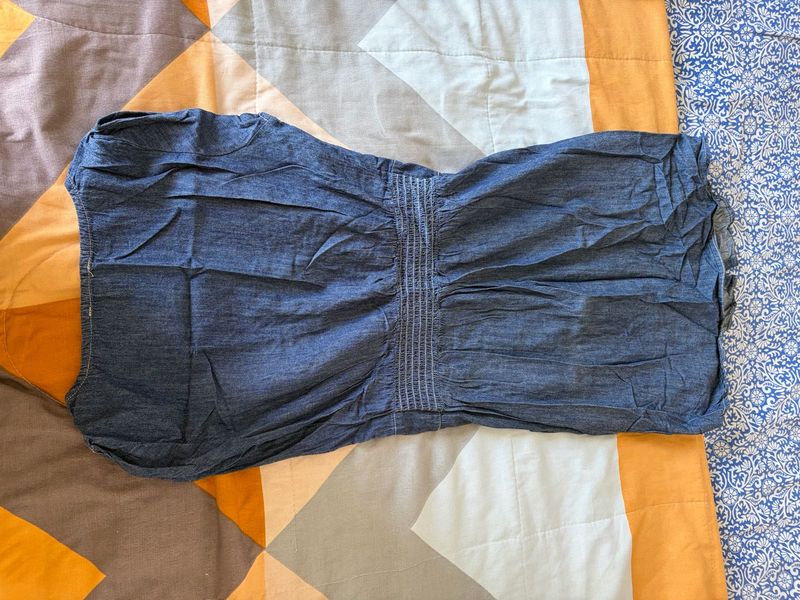 Blue Denim Dress