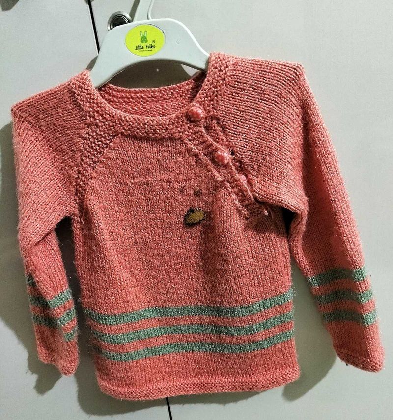 Knitted Woolen Sweater For Boys