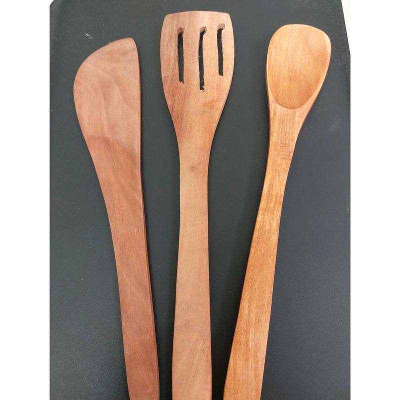 Pack Of 3 Wooden Spoons