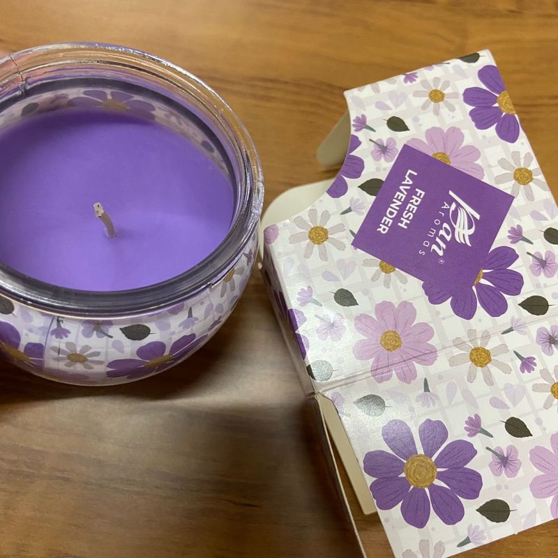 Lavender scented Candle