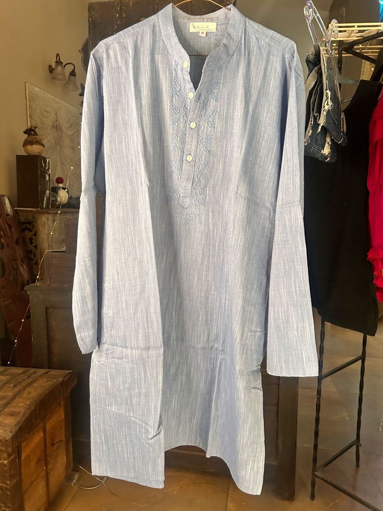 Sky Blue Kurta