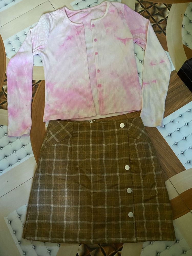 Skirt &amp; Top Set