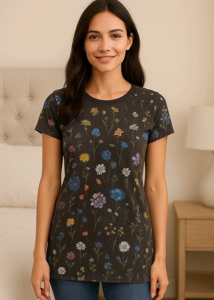 Floral Print T-Shirt
