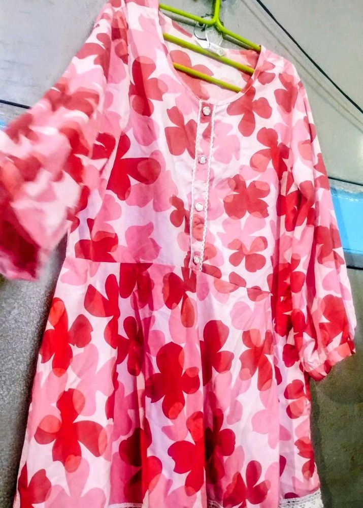 Floral Print Casual Dress