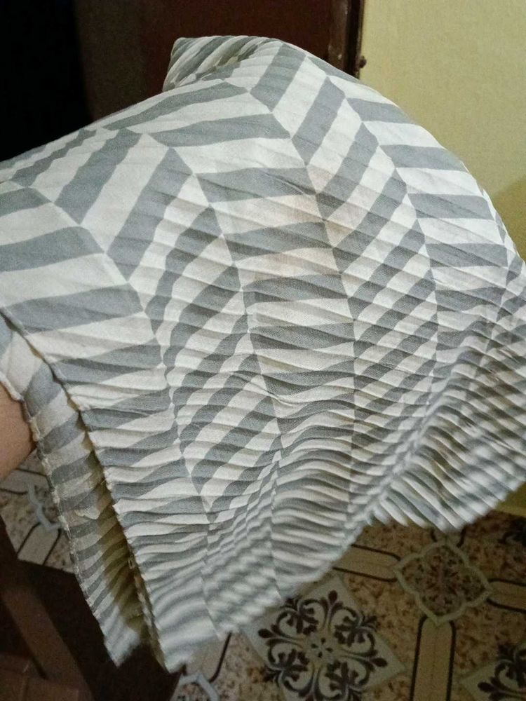 Abstract Pleated Fabric