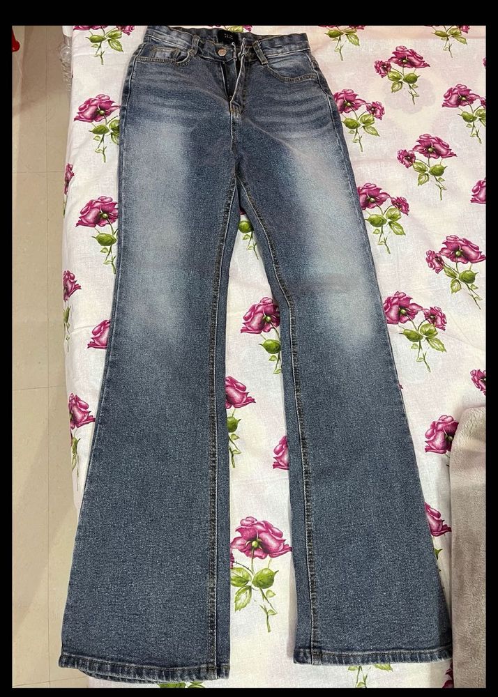 Flared Leg Jeans