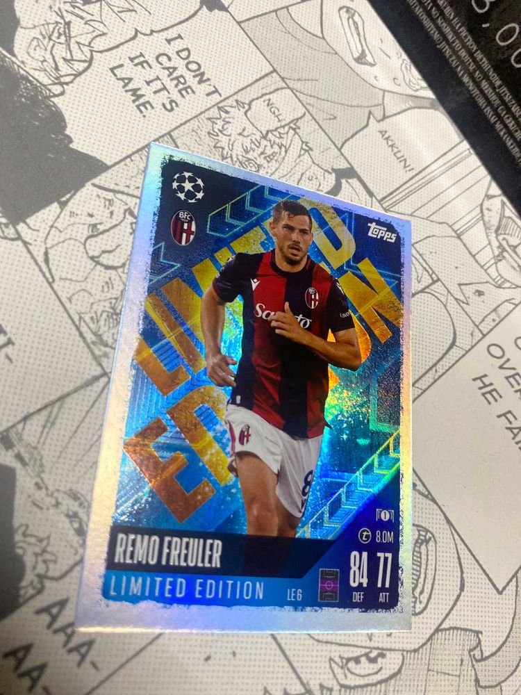 Limited Edition Remo Freuler Topps Match Attax