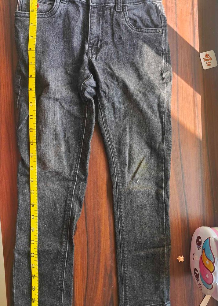 2jeans 1trackpant for boys