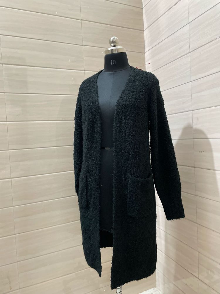 GAP Long Black Cardigan