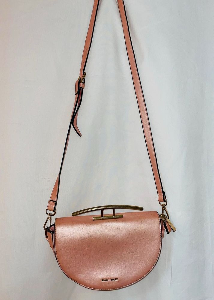 Big Brand Shimmer Pink Allen Solly Sling Bag