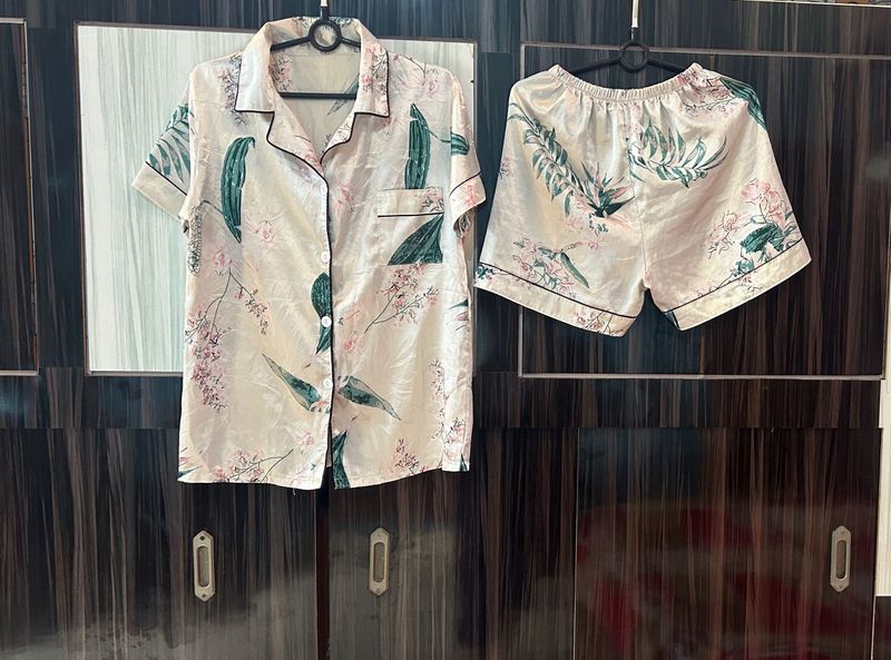 satin night suit