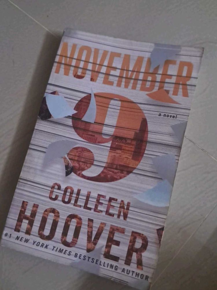 November 9 - Colleen Hoover