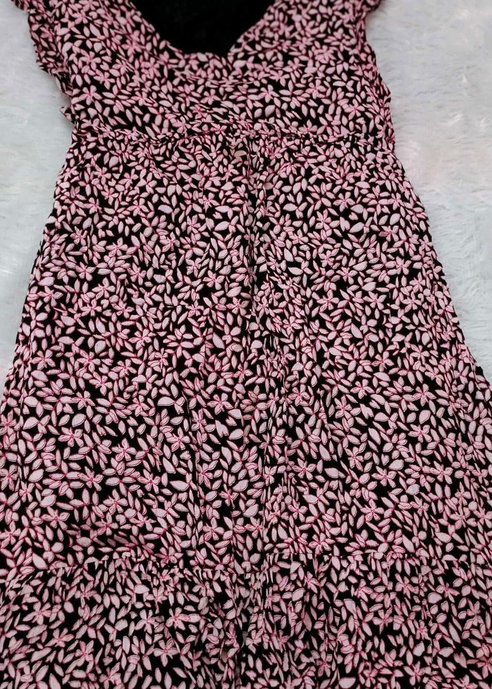 Beautiful Floral Print Max Dress💕