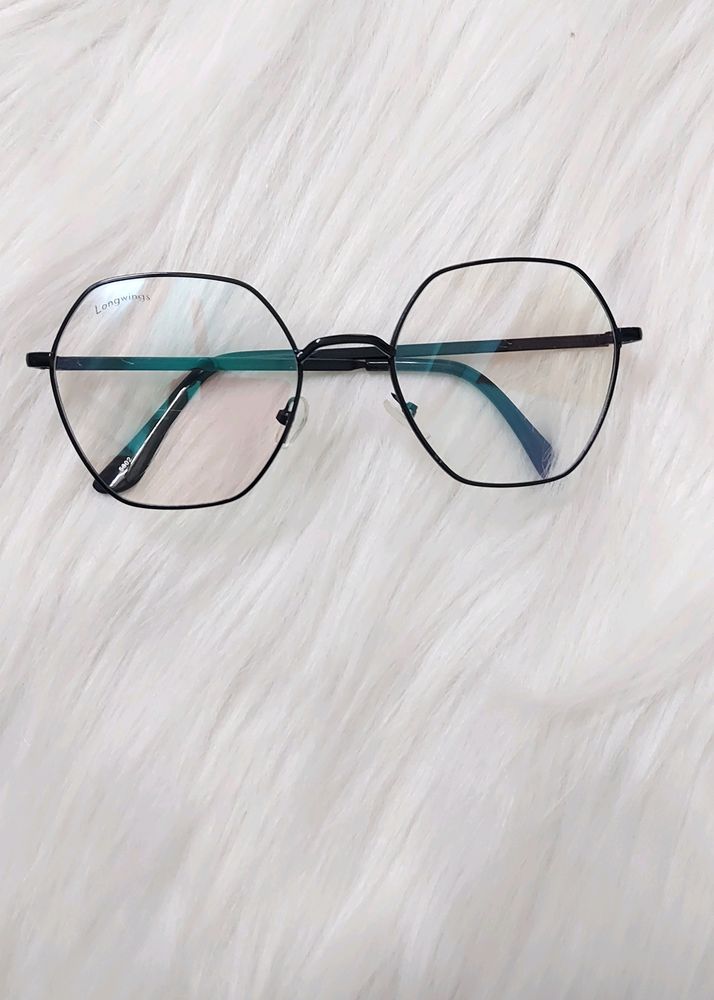 Unisex Hexagon Spectacle Frames