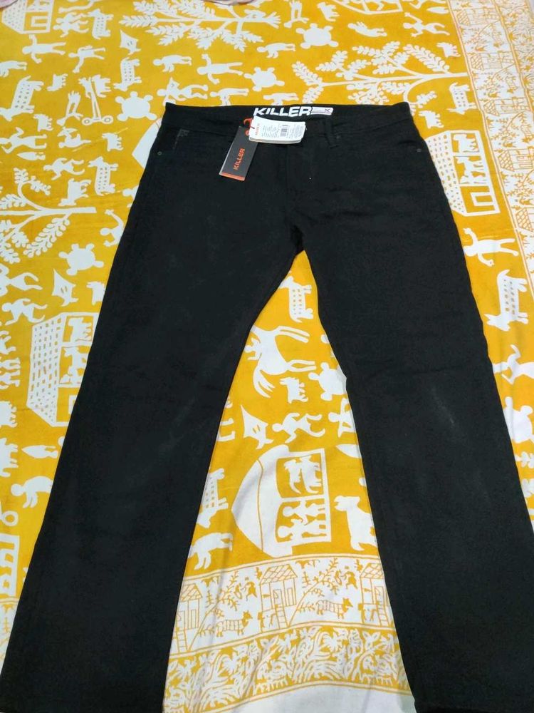 Seal Pack Killer Formal Black Jeans