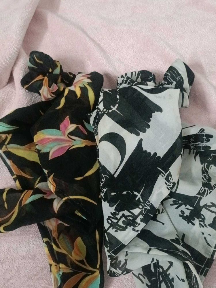 Printed Scarves - Set of 2
