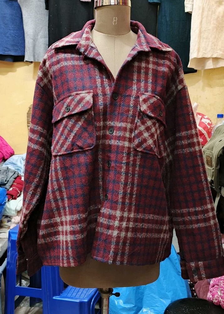 baggy Plaid korean style
