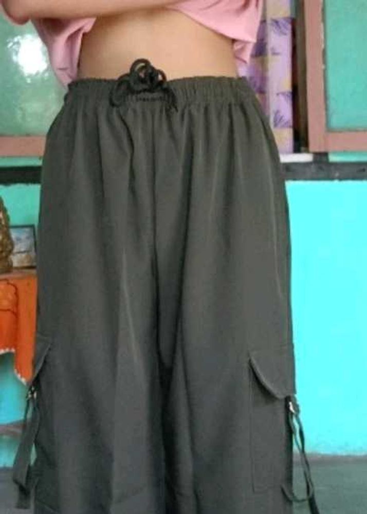 Olive Green Cargo Pants