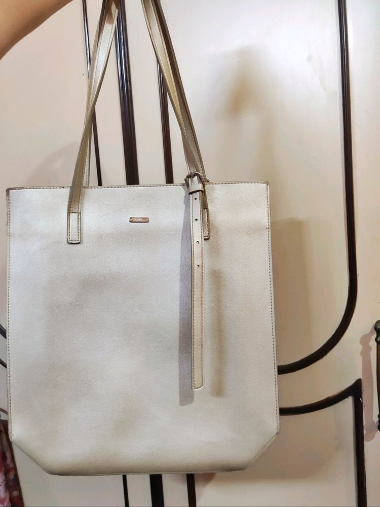 Golden Tote Bag