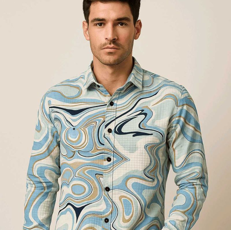 Printed Men&#39;s Shirt