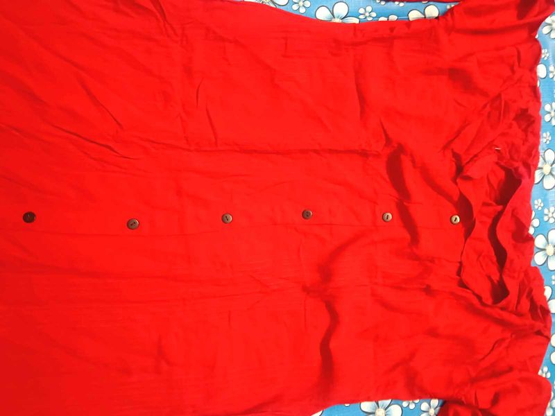 Elegant Red Kurta