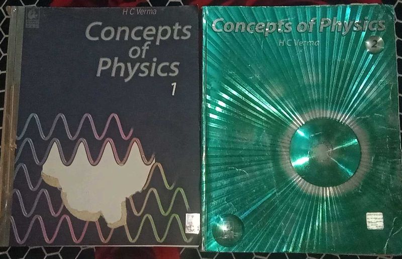 HC VERMA PHYSICS VOLUME 1 AND 2