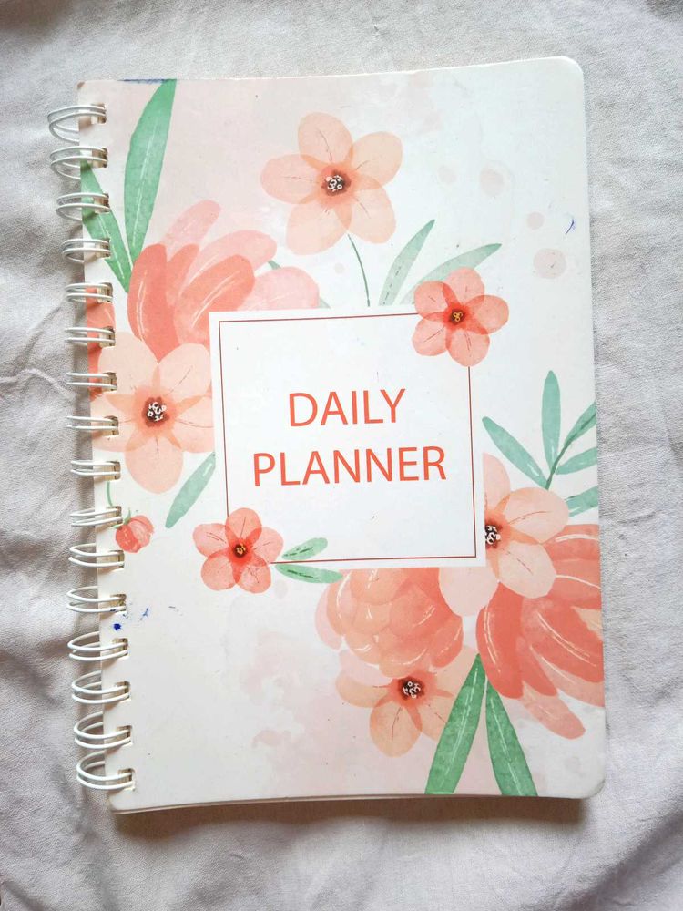 Floral Daily Planner