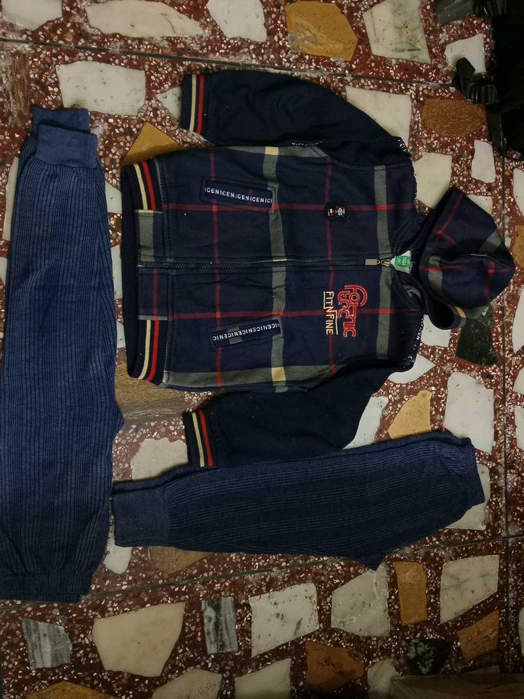 Kids 4 Yrs Light Woollen Jacket