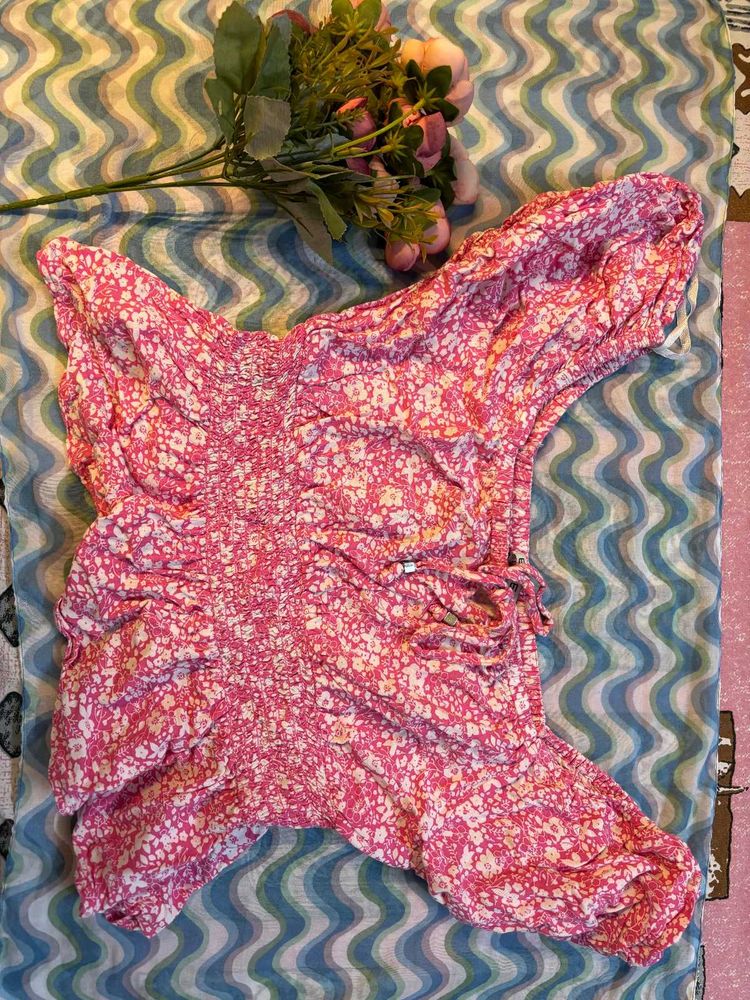 Floral Print Top