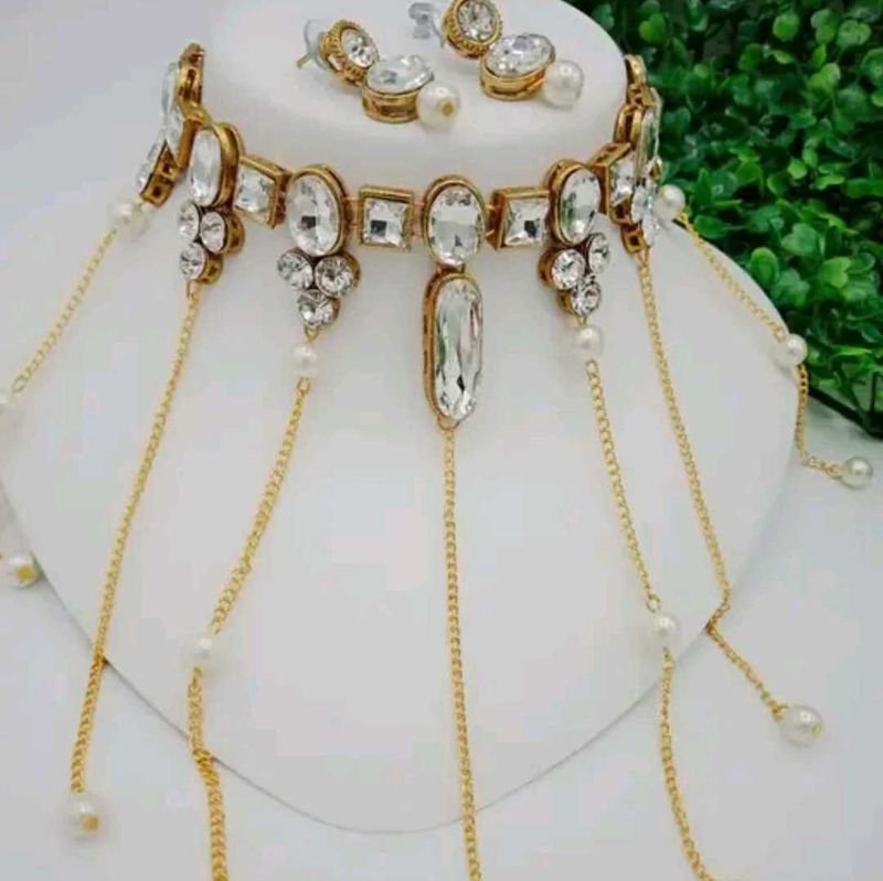 Elegant Gold-tone Jewelry Set