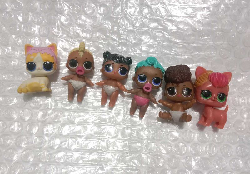 LOL Surprise Dolls - Lot of 6