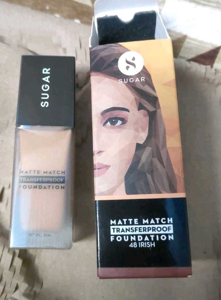 Sugar Matte Match Foundation brand new
