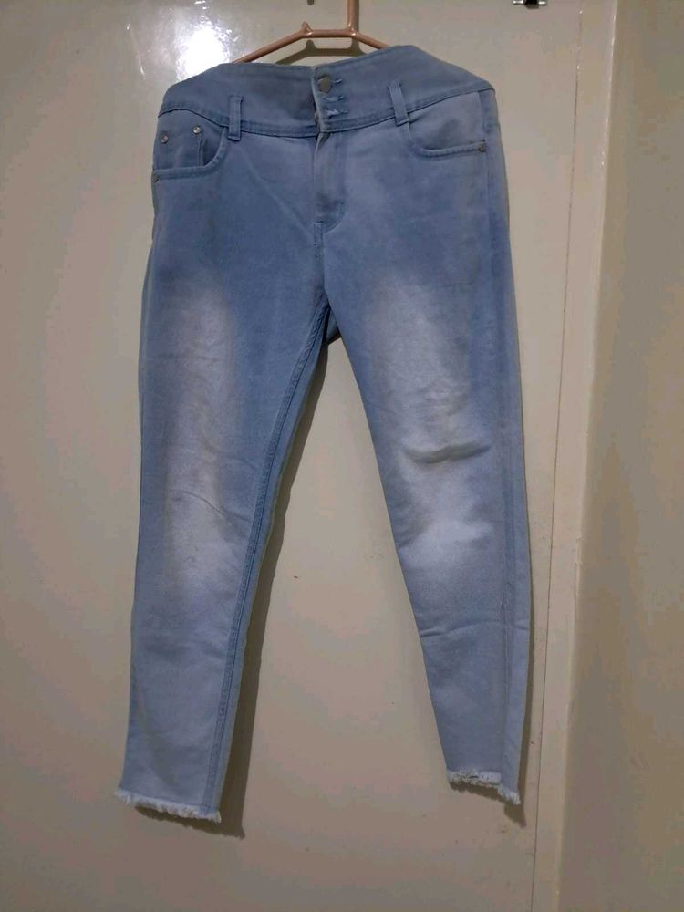 Light Wash Denim Jeans