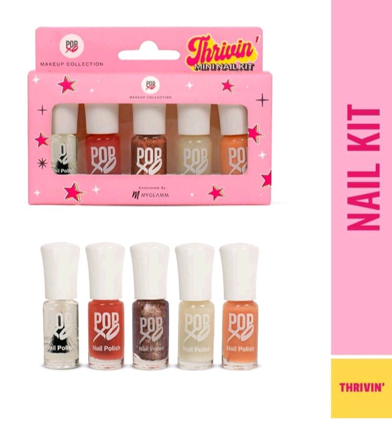 Pack Of 5 Nail Polish Set