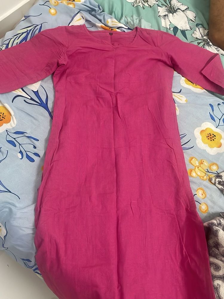 Pink Kurta