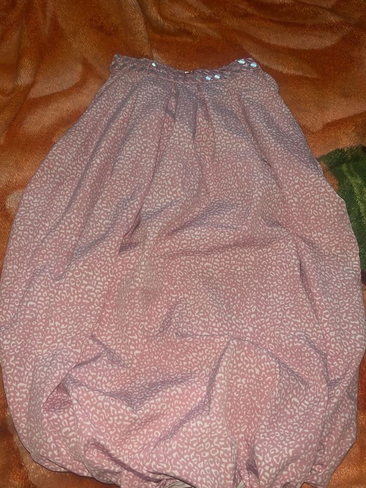 Patterned Ethnic Skirt