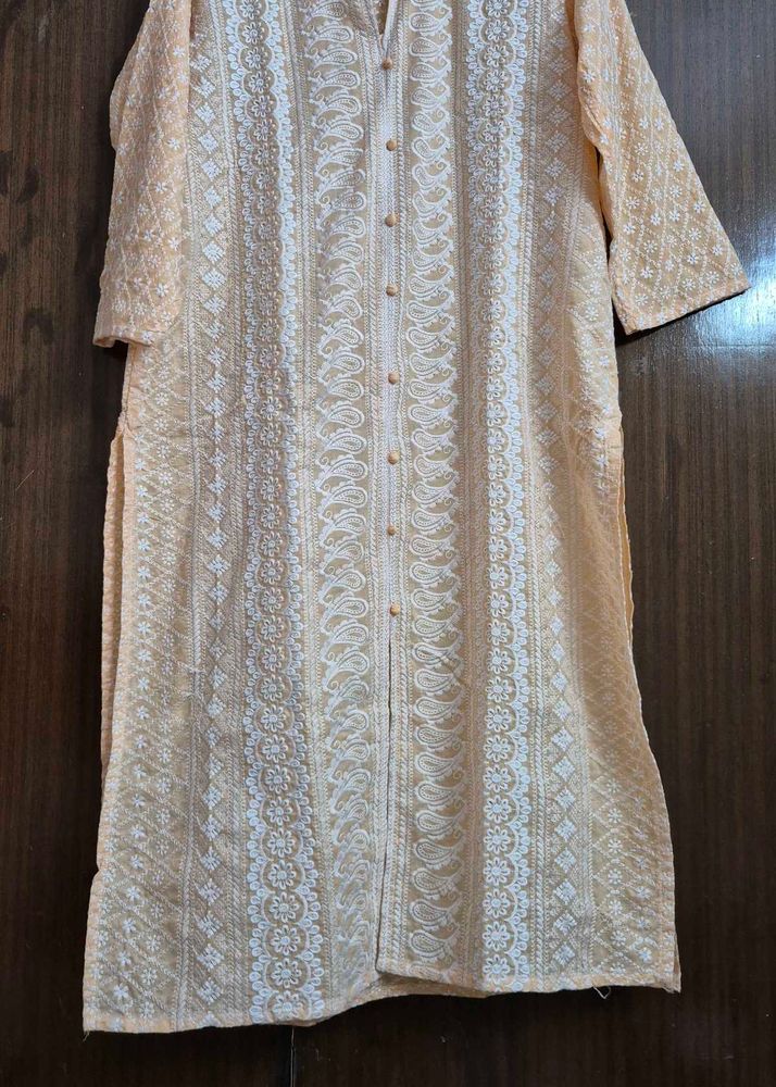 Elegant Embroidered Kurta