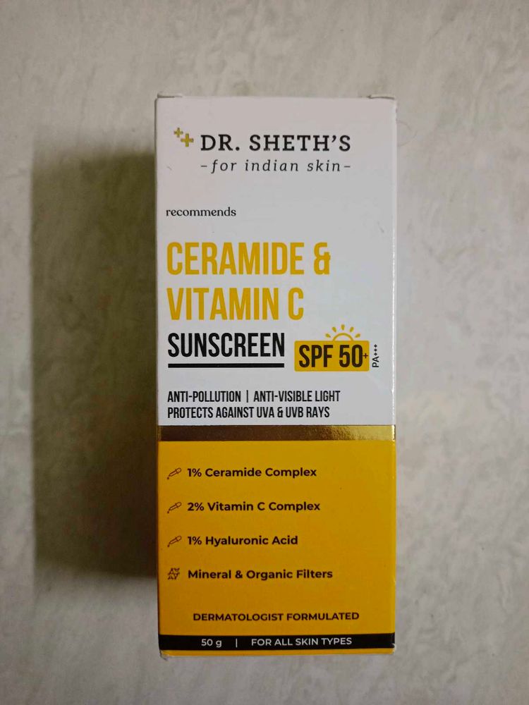 Dr. Sheth&#39;s Sunscreen SPF 50