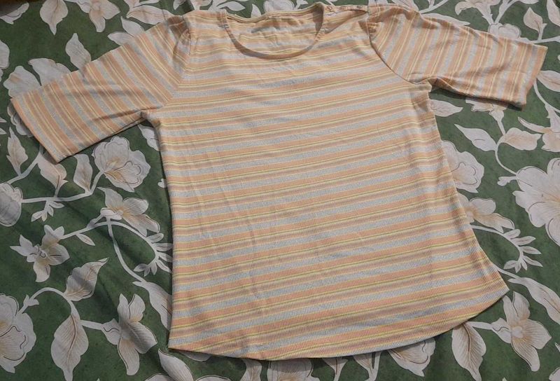 Striped Tee (T SHIRT FOR WOMEN )