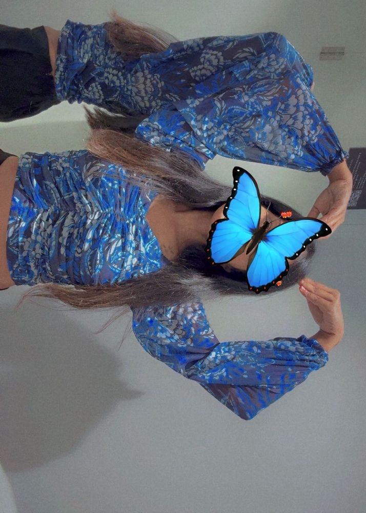 Zudio’s Blue Floral Top