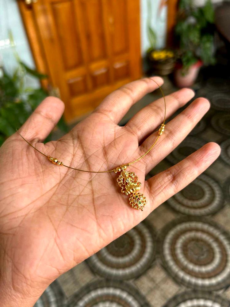 Lakshmi Kasu Invisible Necklace