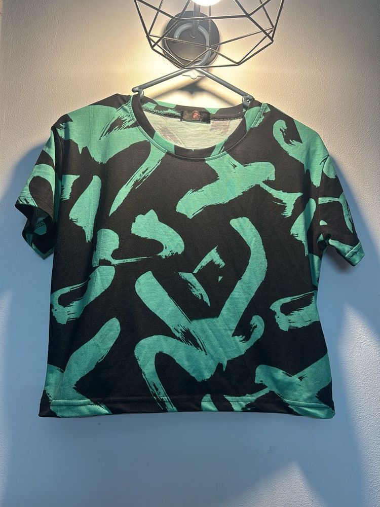 Abstract Brushstroke Tee