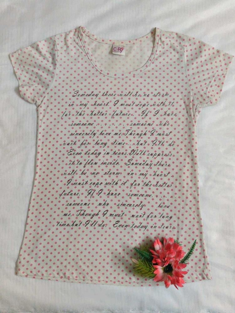Cute Polka Dot Tee