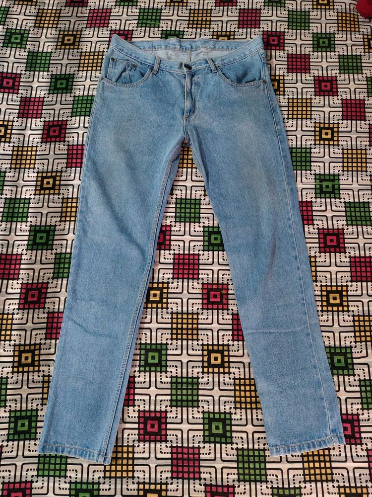 Light Wash Denim Jeans