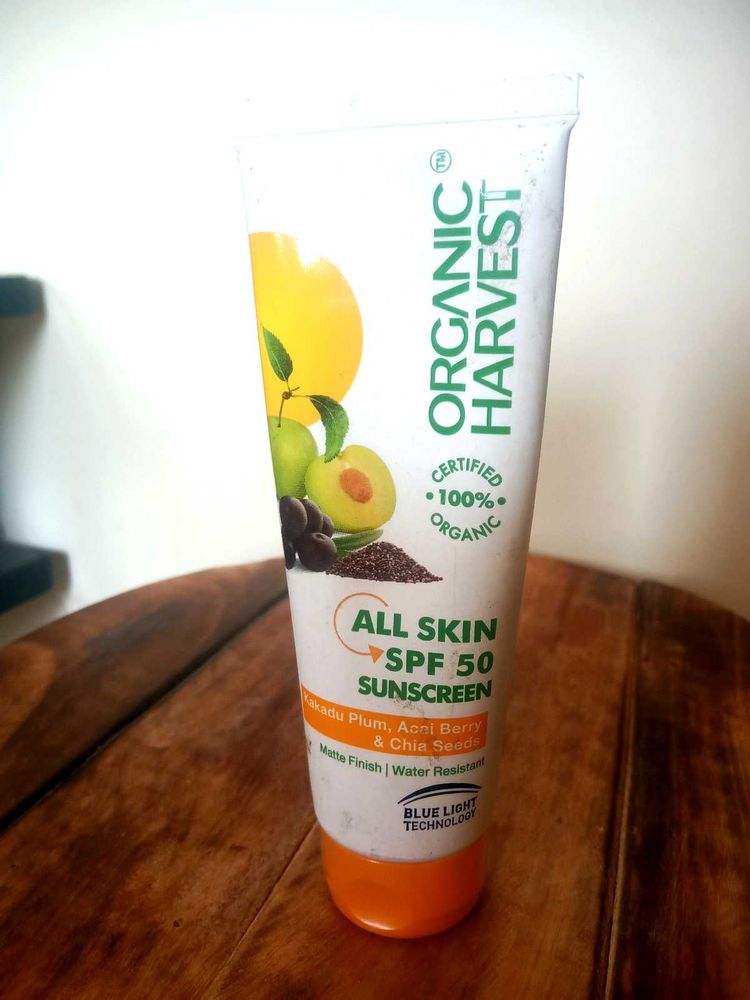 Organic Harvest SPF 50 Sunscreen