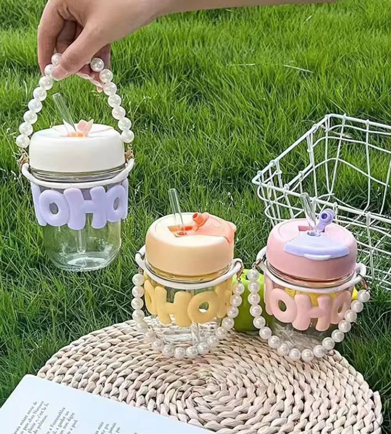 PEARLS GLASS SIPPER