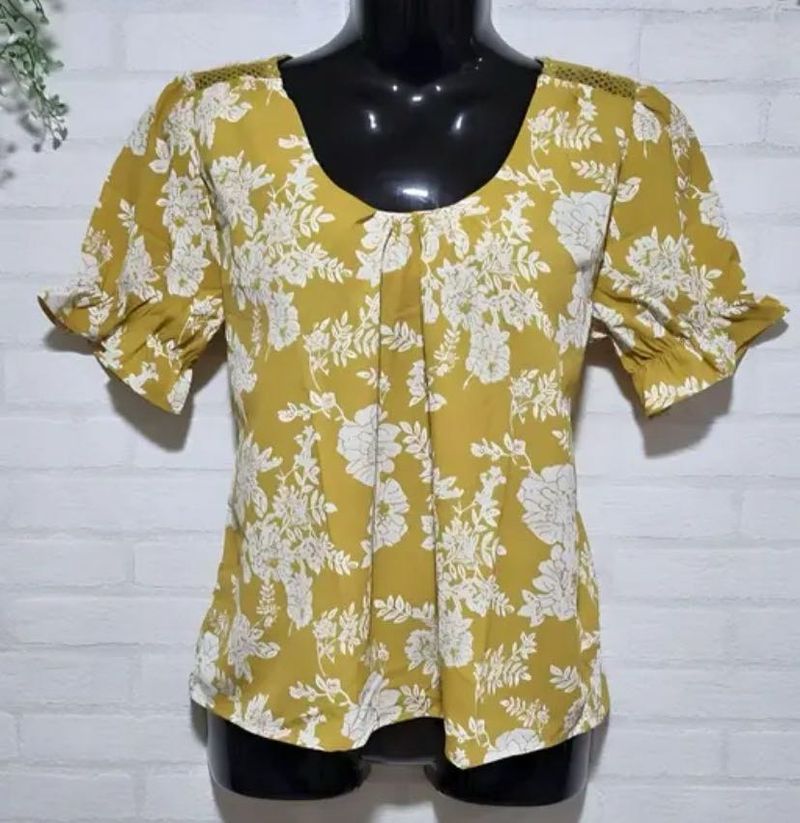 Fig Mustard Yellow Top