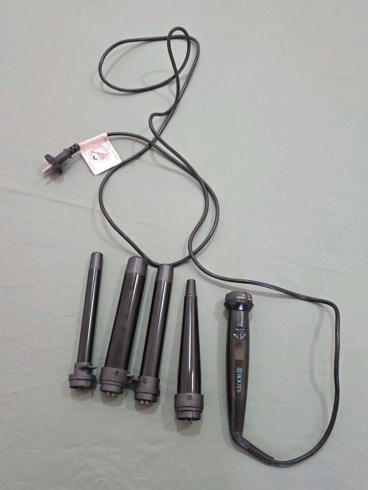 ROOTS Hair Curler Set of 4 Tongs